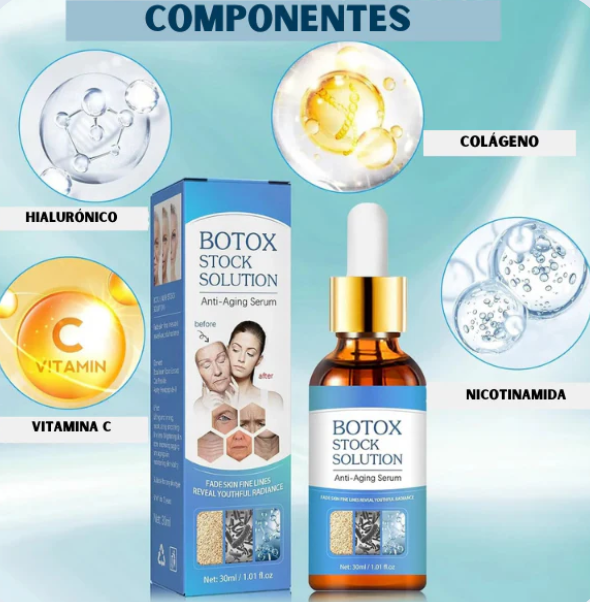 Botox Stock Solution - Luce una piel más joven y sana - 🔥DESCUENTO SOLO POR HOY 🔥